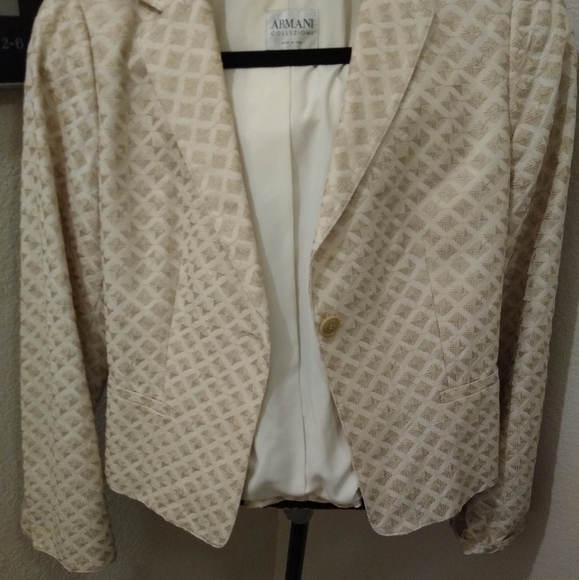 Silk Armani Vintage blazer size 6 - Picture 5 of 5